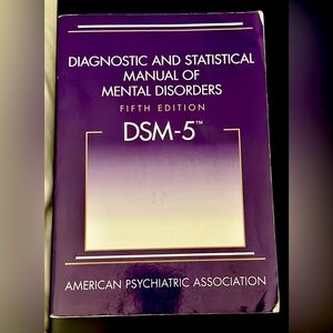 Diagnostic and Statistical Manual of Disorders-DSM-5